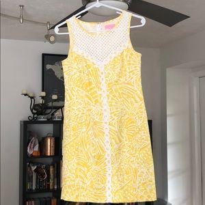 Like new Lilly Pulitzer yellow dress
